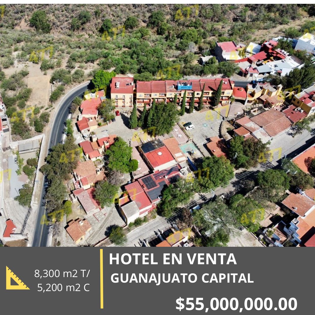 HOTEL EN VENTA Guanajuato Capital