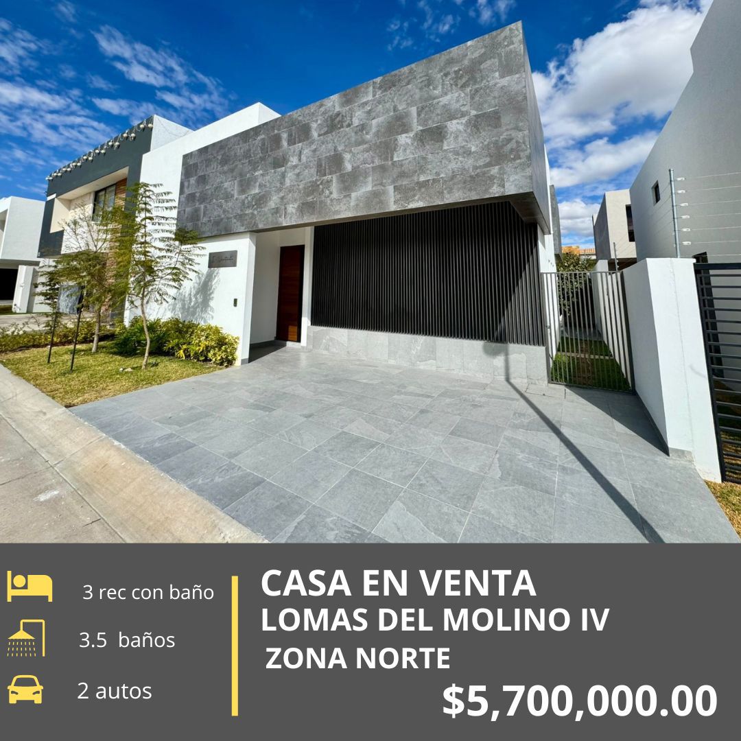 CASA NUEVA EN VENTA LOMAS DEL MOLINO IV