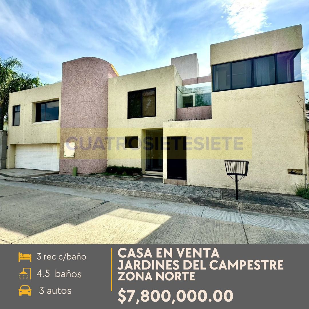 CASA EN VENTA JARDINES DEL CAMPESTRE