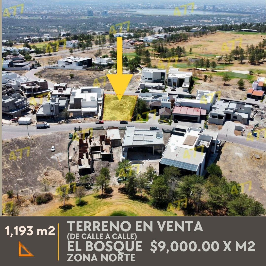 TERRENO EN VENTA EL BOSQUE