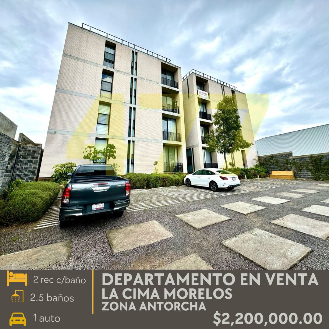 DEPARTAMENTO EN VENTA LA CIMA MORELOS