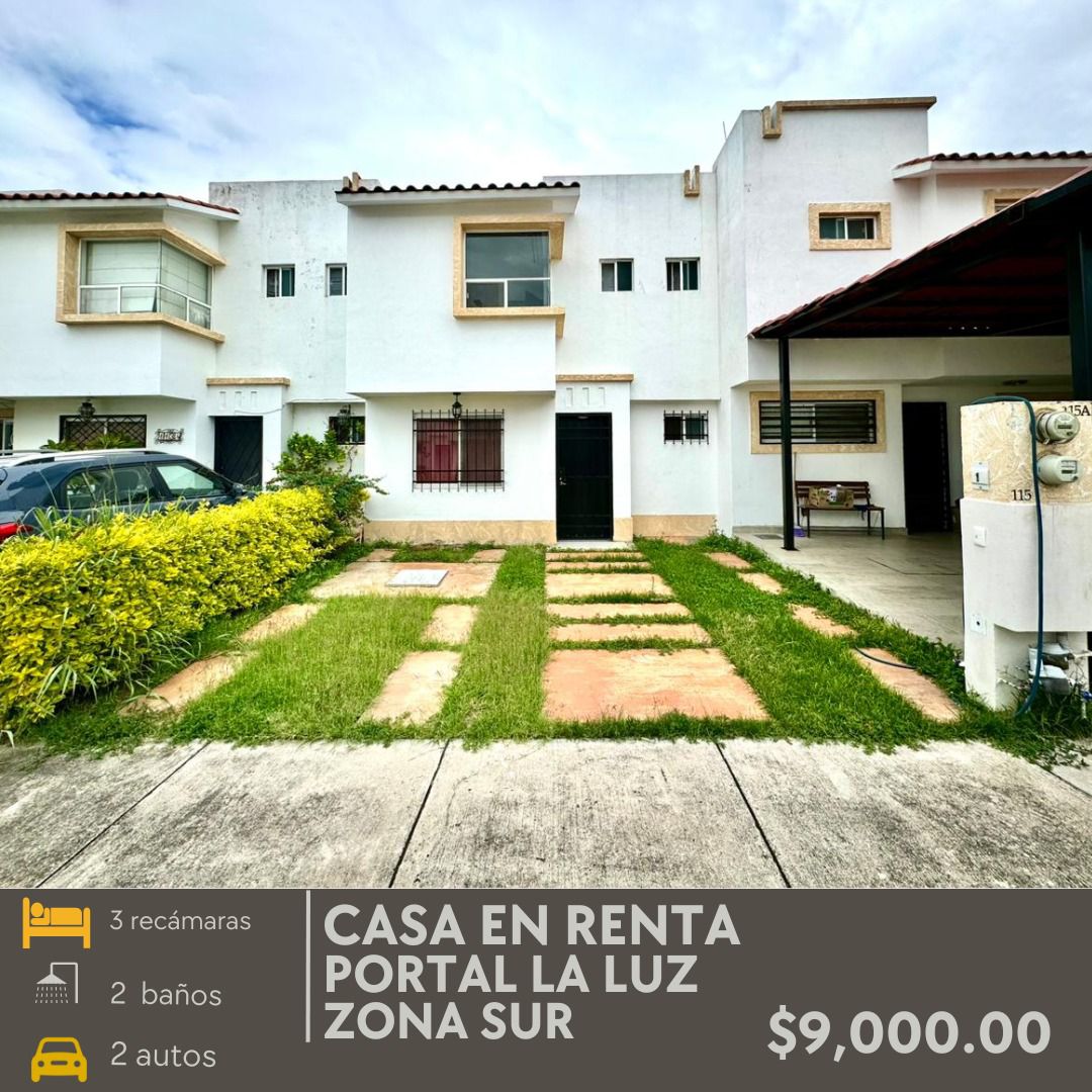 Casa en renta Portal La Luz