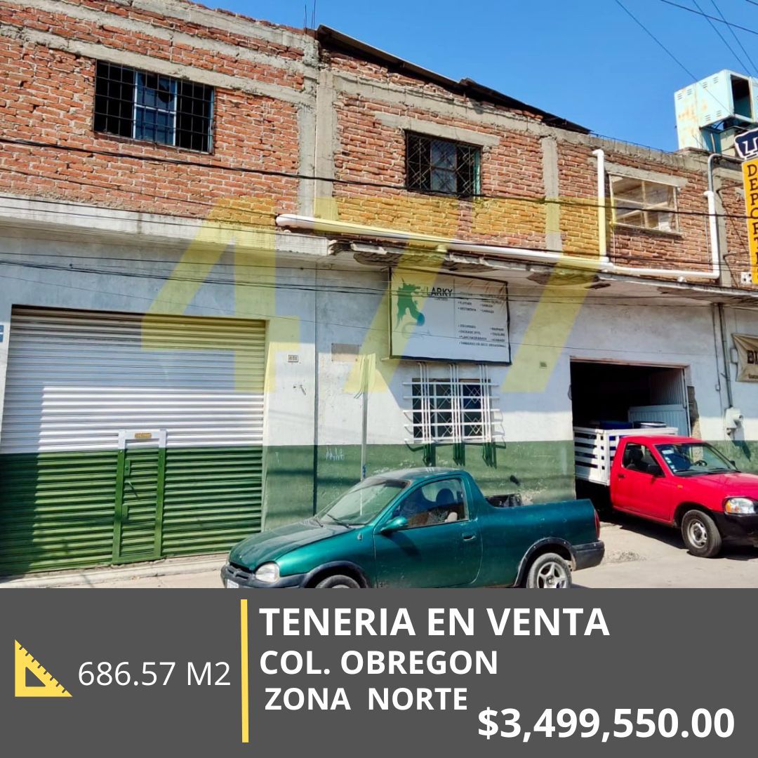 TENERIA EN VENTA (COL.OBREGON)