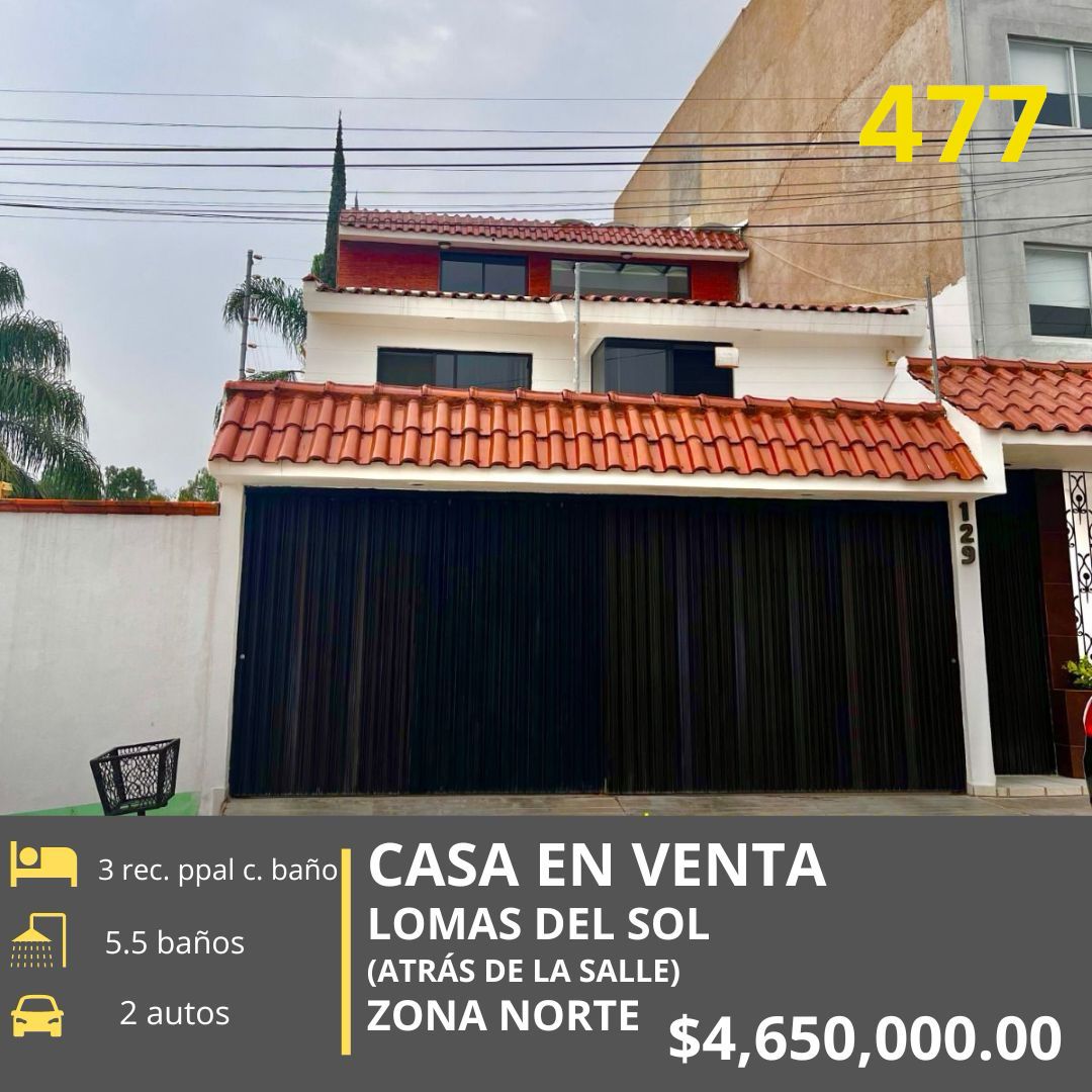 CASA EN VENTA (LOMAS DEL SOL)