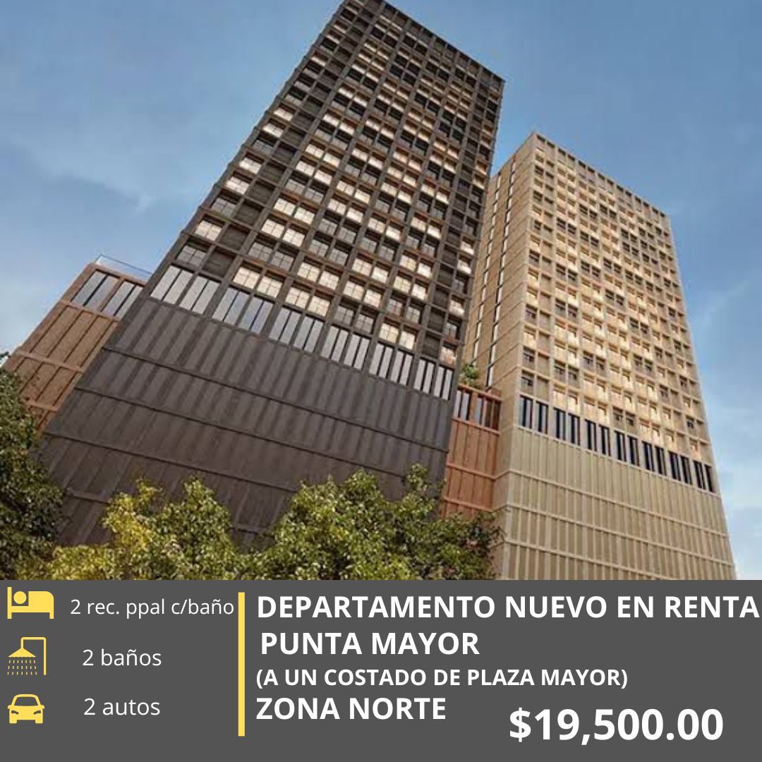 DEPARTAMENTO EN RENTA (PUNTA MAYOR)