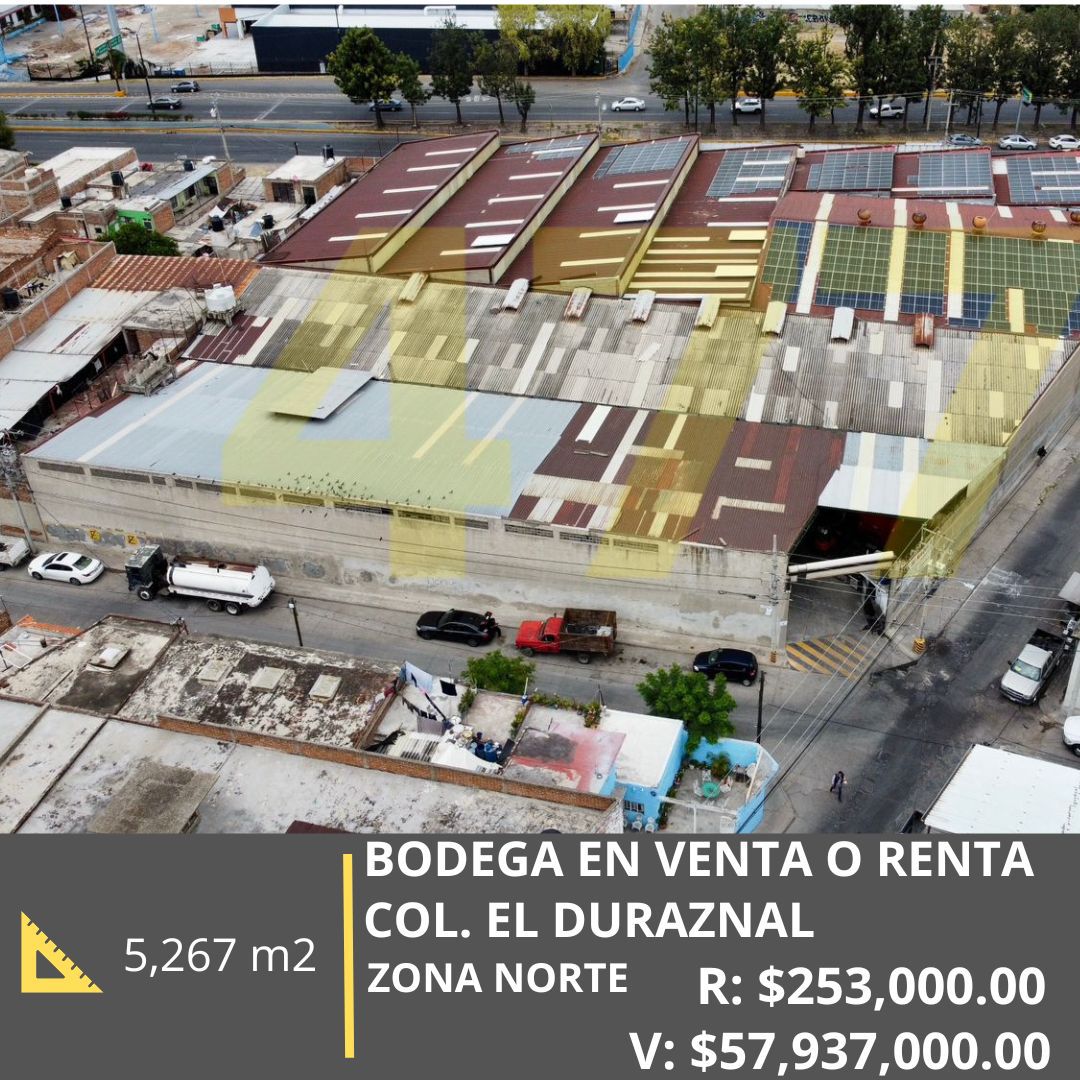 BODEGA EN VENTA ( EL DURAZNAL)