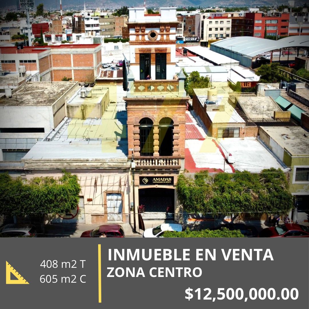 INMUEBLE EN VENTA (ZONA CENTRO)