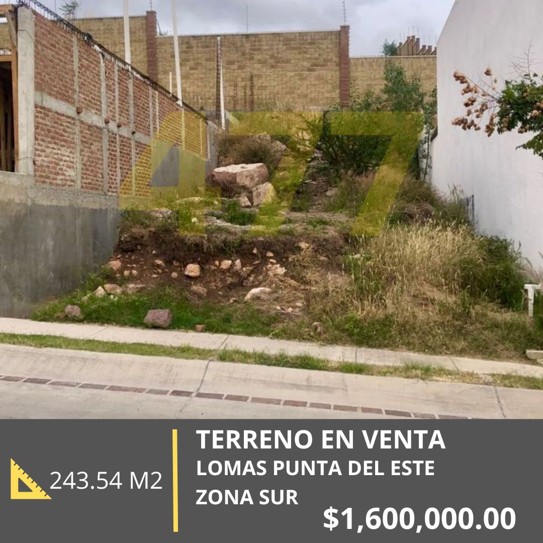 TERRENO EN VENTA (LOMAS PUNTA DEL ESTE)