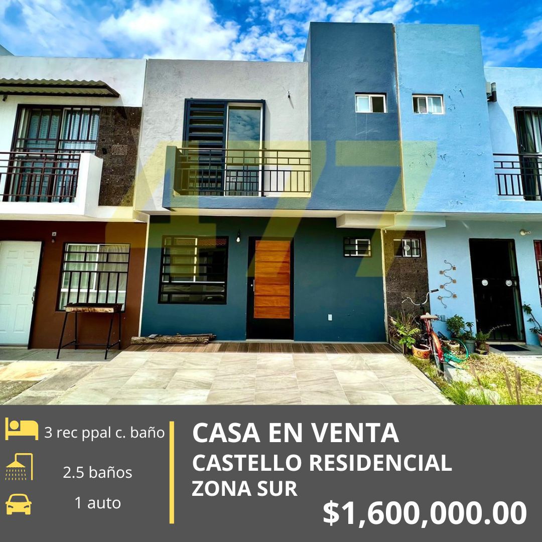 CASA EN VENTA (CASTELLO RESIDENCIAL)