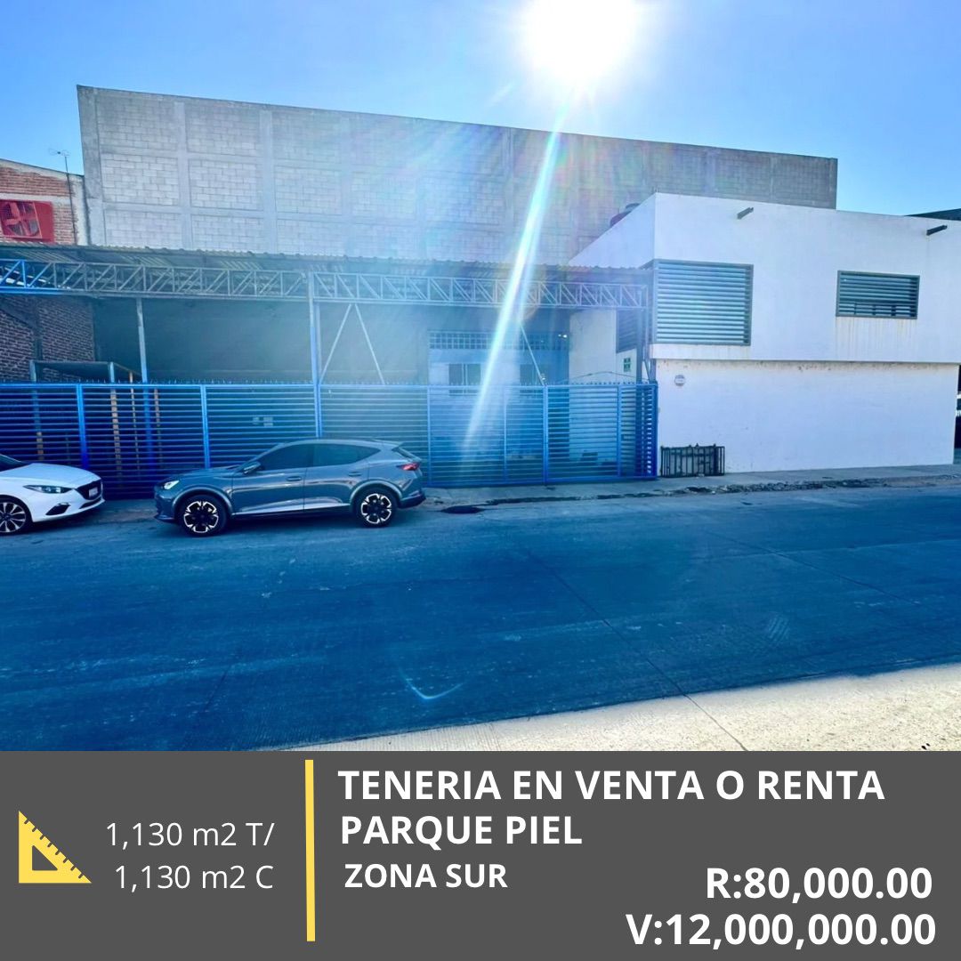 TENERIA EN VENTA (PARQUE PIEL)