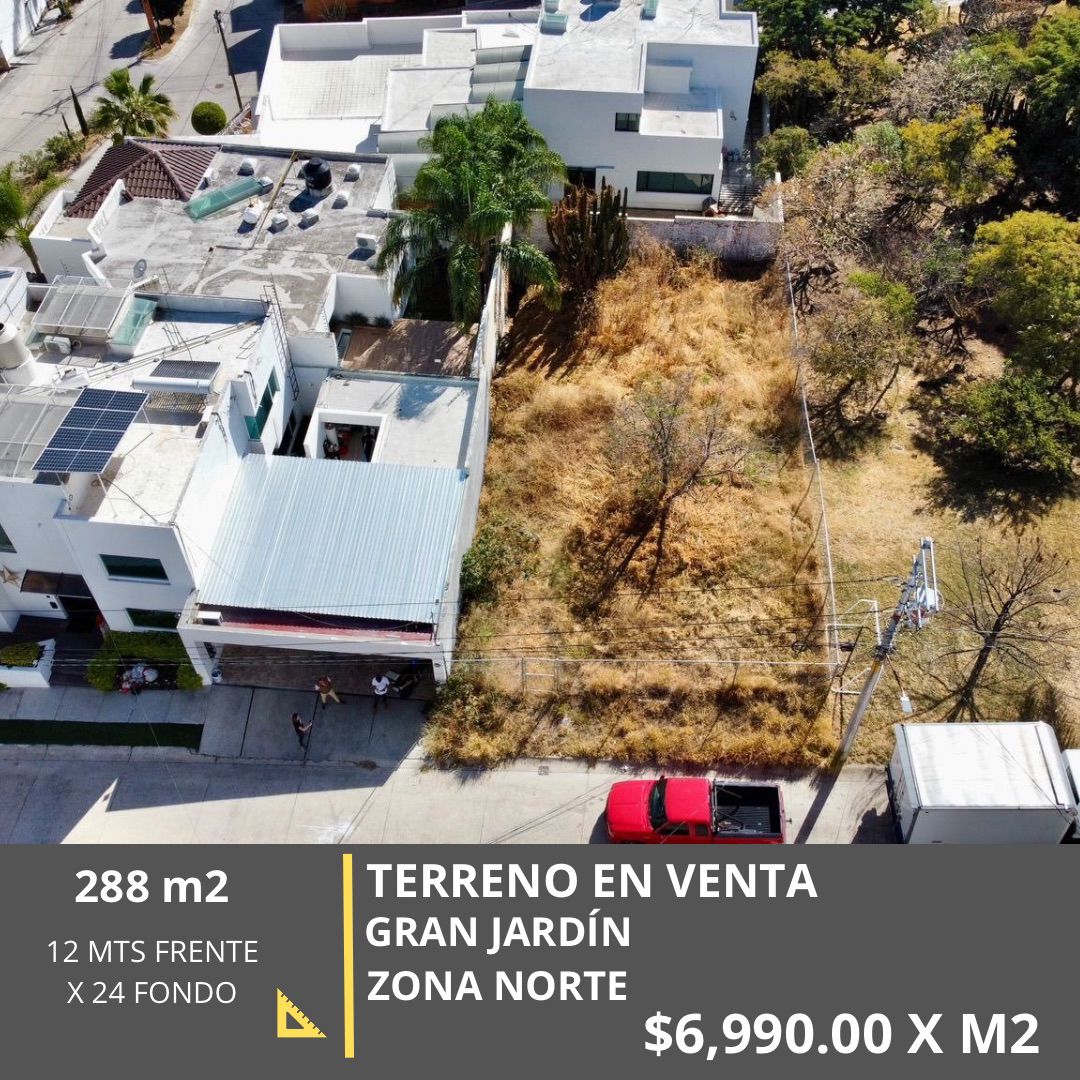 TERRENO EN VENTA GRAN JARDÍN