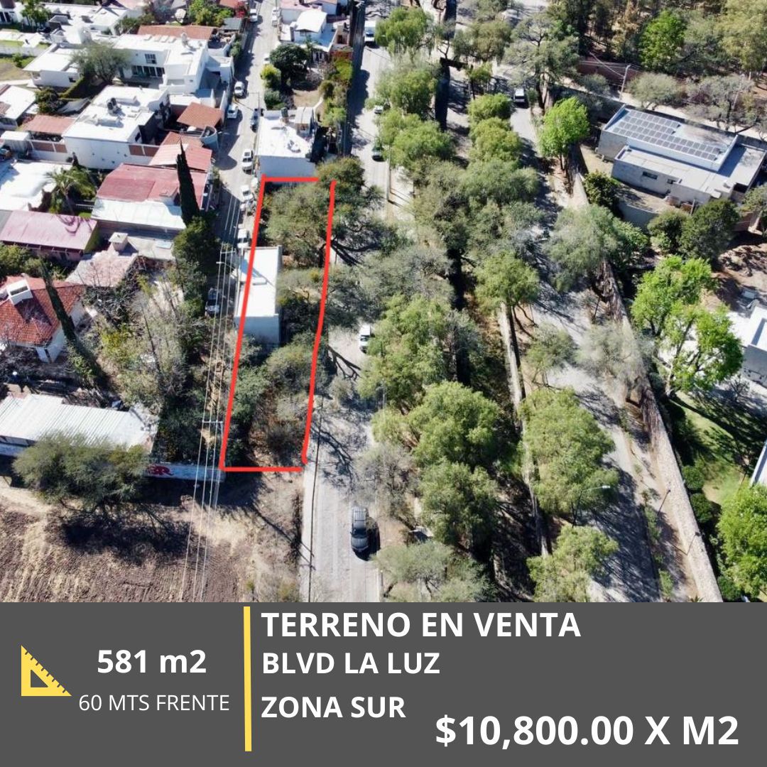 TERRANO COMERCIAL EN VENTA SOBRE BLVD. LA LUZ