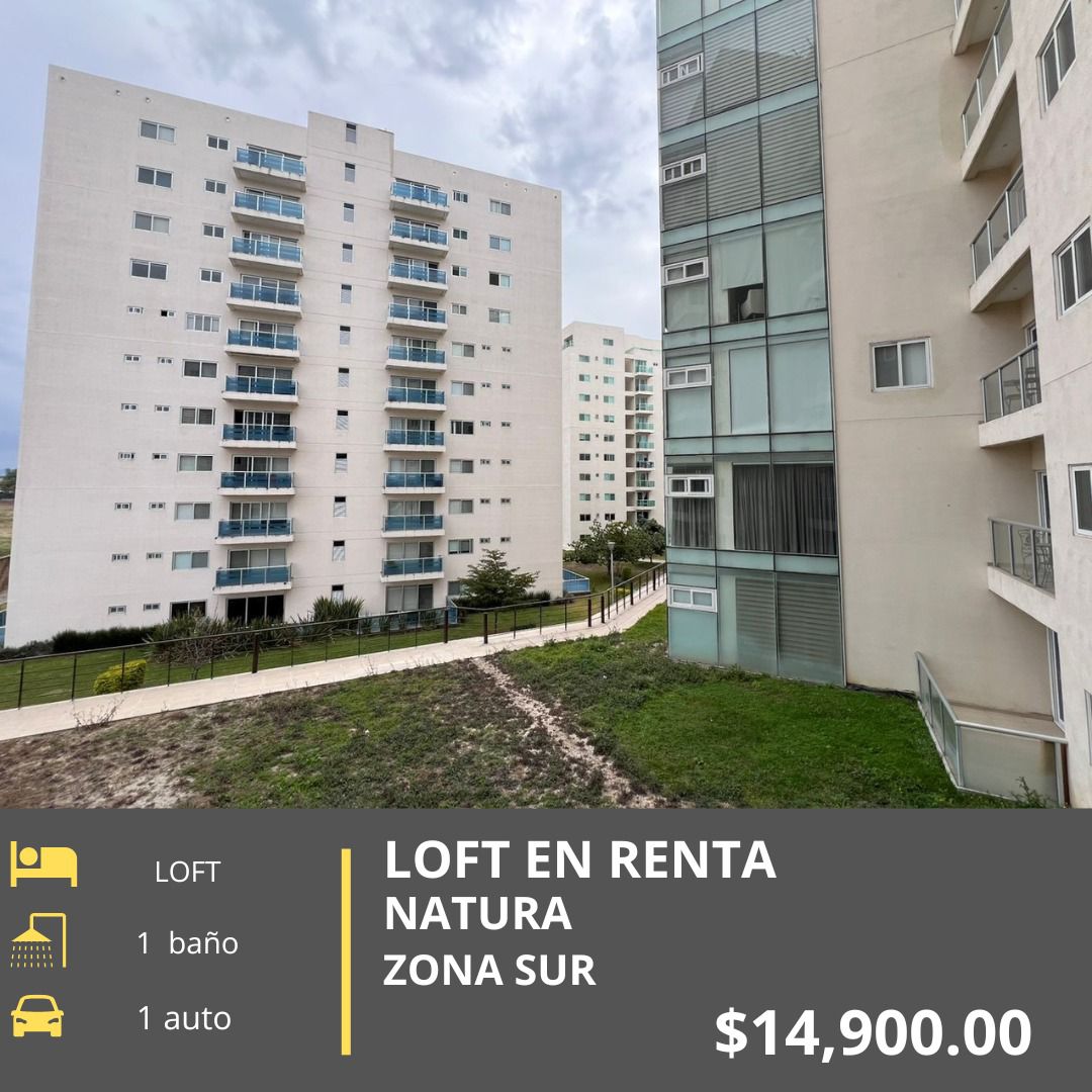 LOFT AMUEBLADO EN RENTA NUVOLE