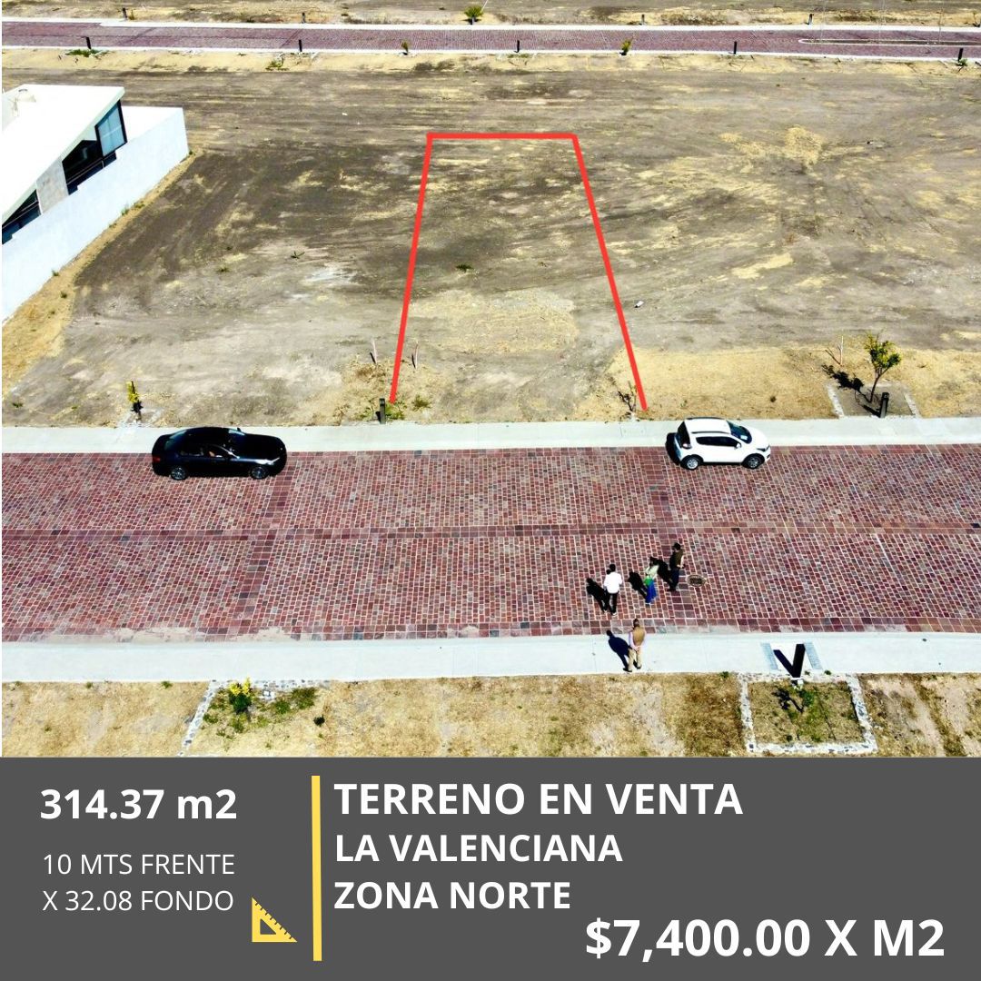 TERRENO EN VENTA LA VALENCIANA