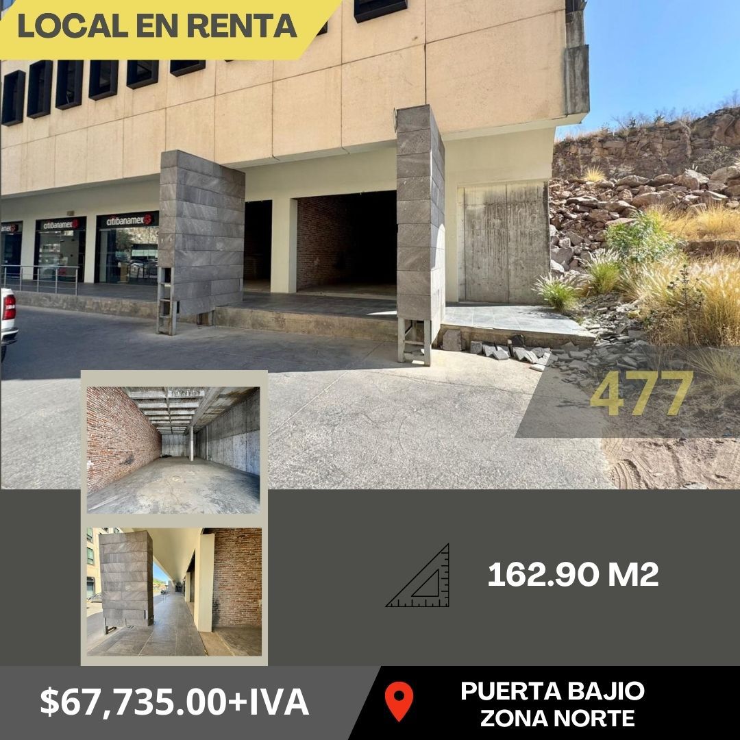 LOCAL EN RENTA EN PUERTA BAJIO